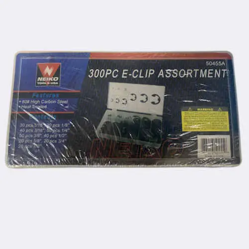 300Pc E-Clip Assortment 1