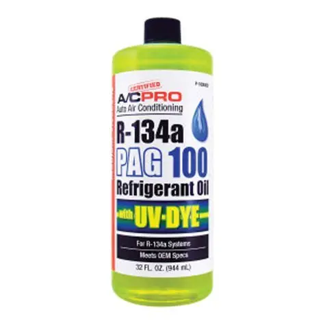 A/C Pro R-134A Pag 100 Medium Viscosity Oil 32Oz 1