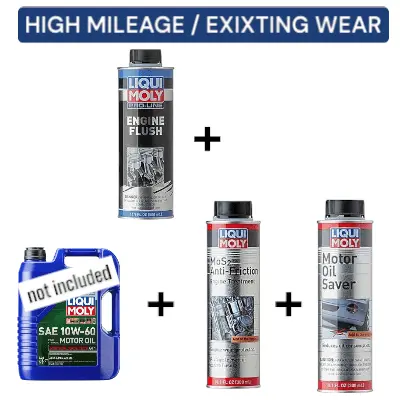 Additive - Kit For Gasoline And Diesel Engine: High Mileage / Existing Wear 1