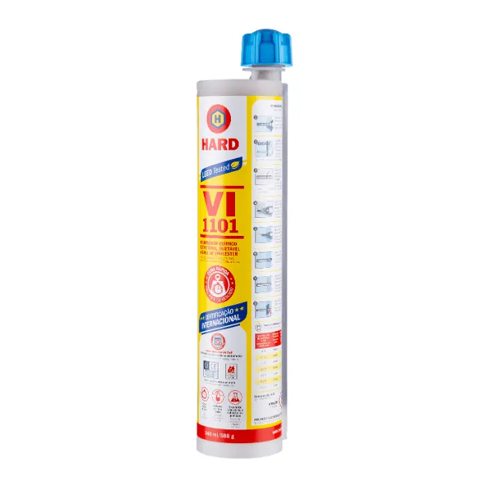Adesivo Injetável Vi 1101 345 Ml Chumbador Químico Hard 1