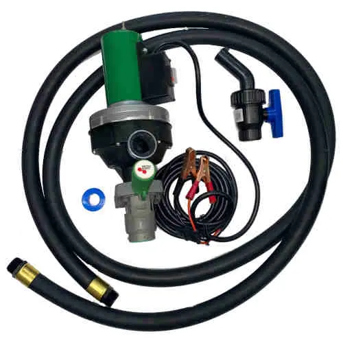 Ct6  13 Gmp 12V Corrosion Resistant Chemical Pump W/ Micromatic Coupler Hose & Valve Assembly 1