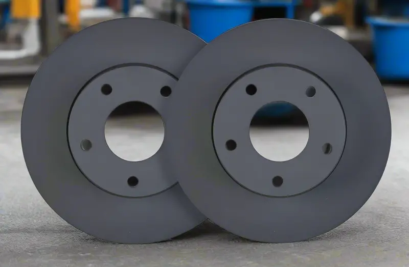 Defender/D1/Rrc/Perentie Solid Front & Rear Brake Discs Lr017951 1