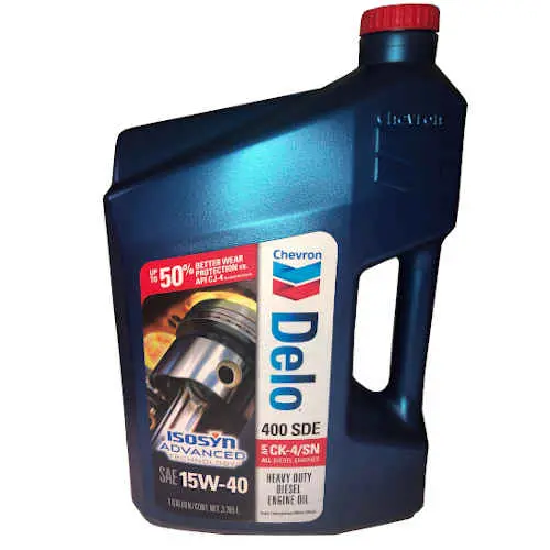 Delo 400 Xle Sae 15W40 Heavy Duty Diesel Engine Oil, Synthetic, 1 U.S. Gal. (3.785L) 1