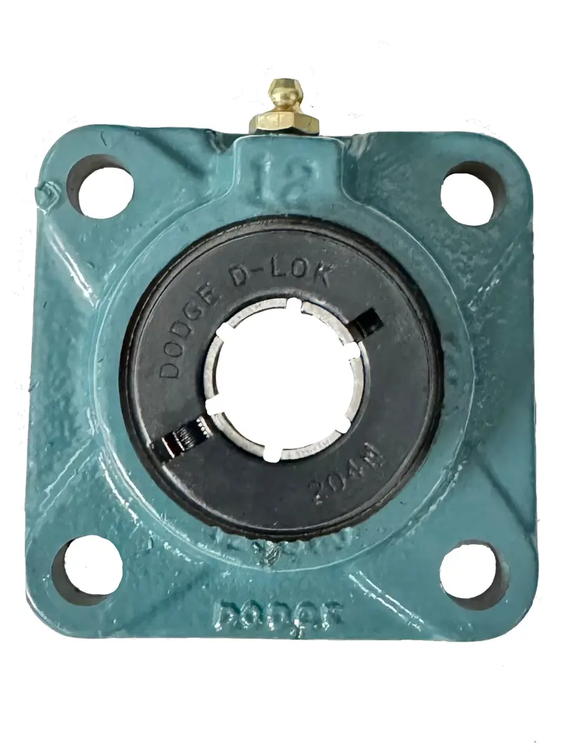Dodge 126619 F4b-Dl-20M Flange-Mount Ball Bearing Unit - 20 Mm Bore, 4-Bolt Flange Mount 1