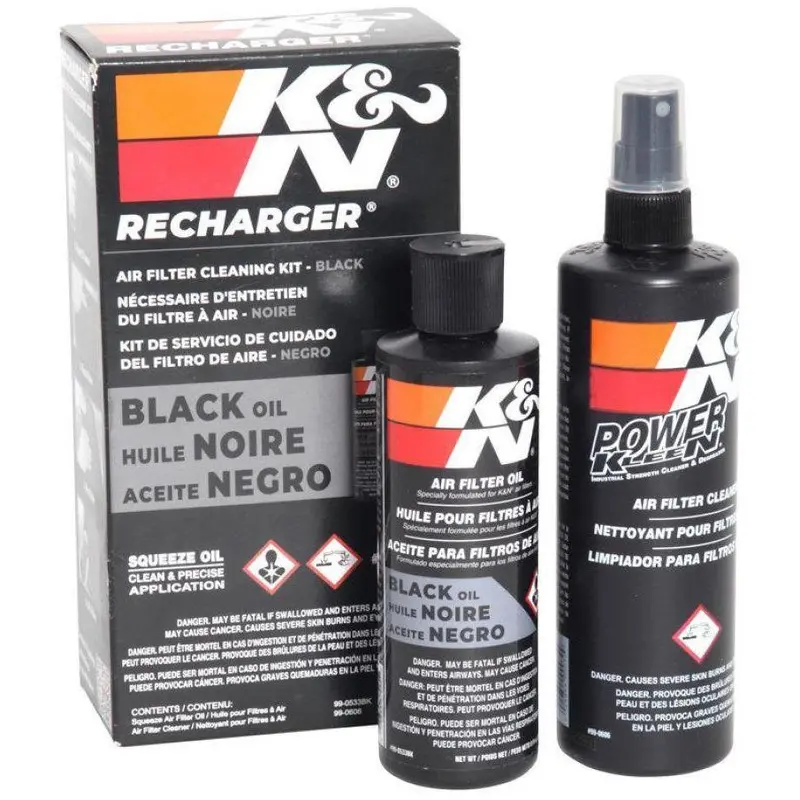 K&N Filter Cleaning Kit - Squeeze Black 1