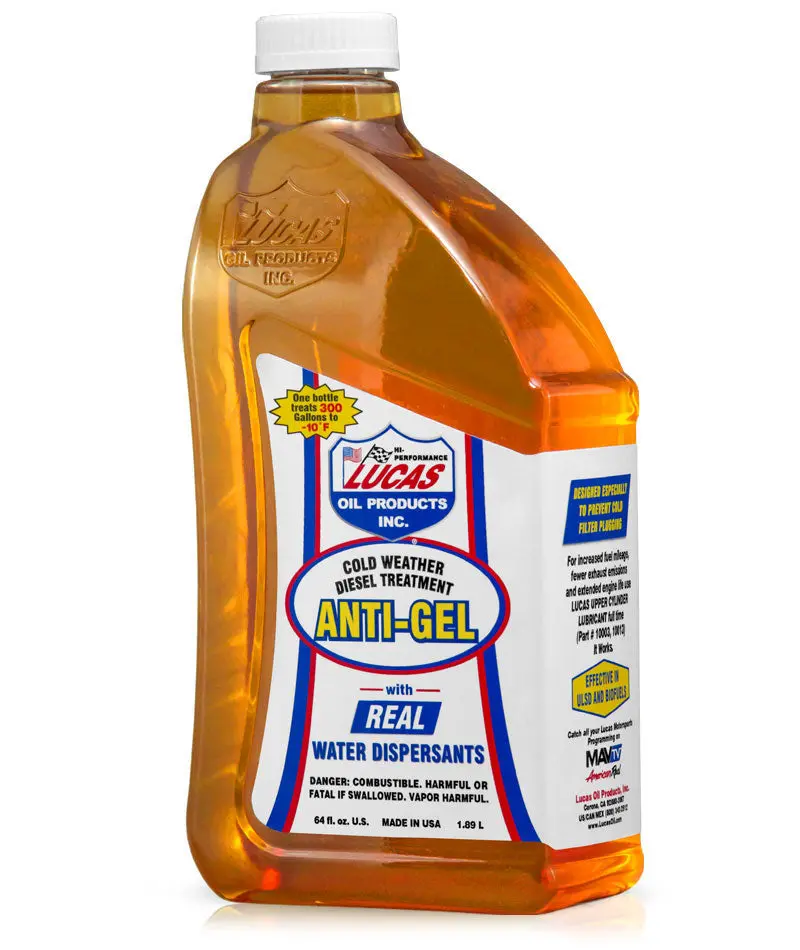 Lucas Anti-Gel Cold Weather Diesel Treatment, 64 Oz 1