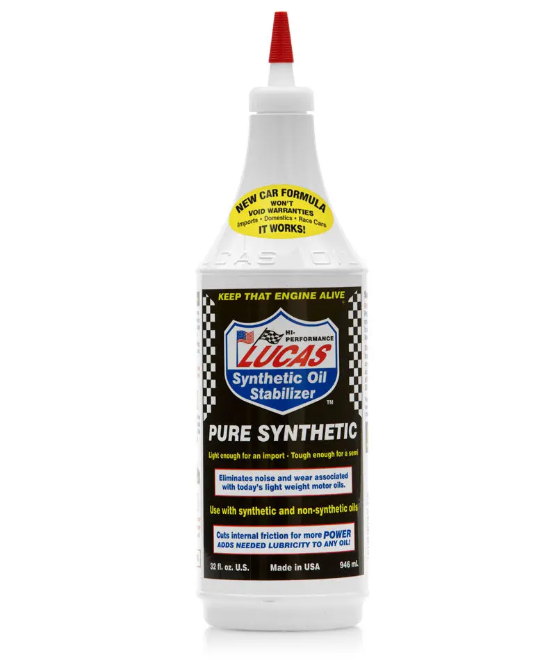Lucas Car Oil Synthetic Stabilizer 1Qt 1