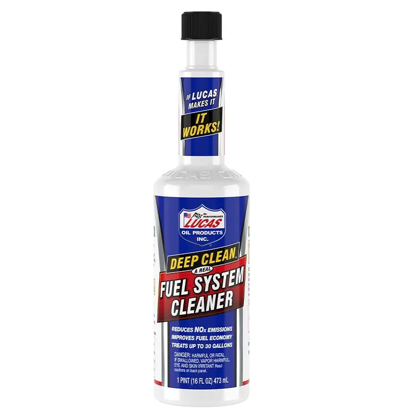 Lucas Deep Clean Fuel System Cleaner, 16 Oz. 1