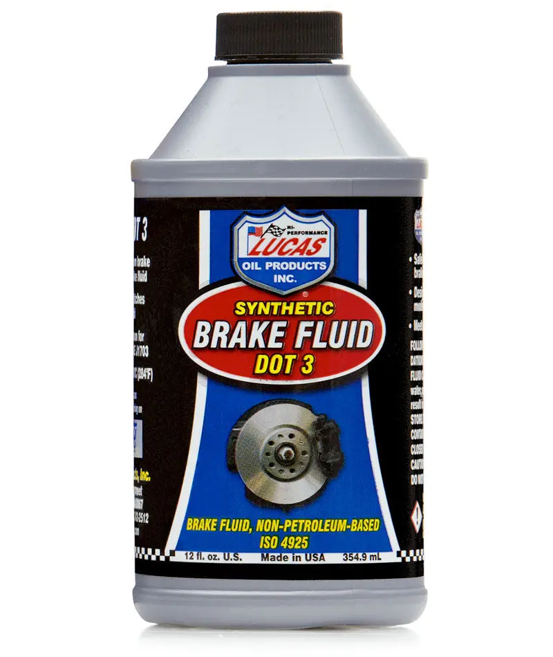Lucas Dot 3 Brake Fluid, 12 Ounce 1