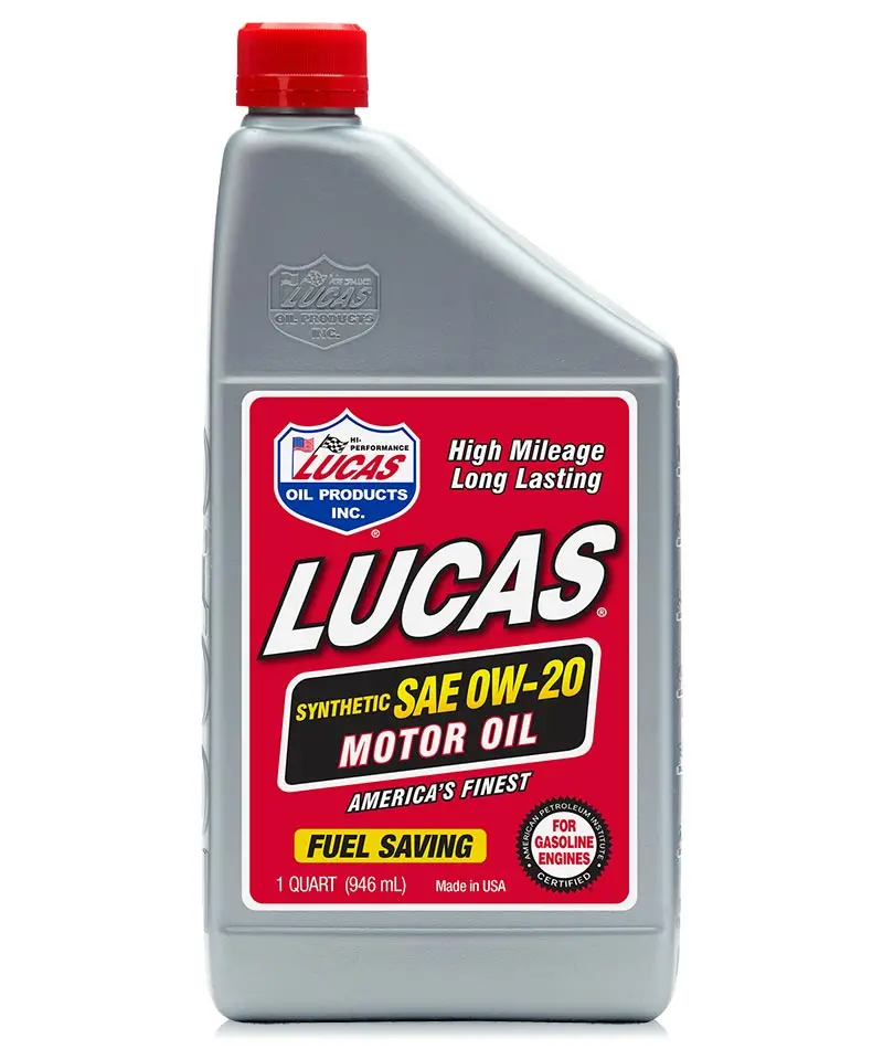 Lucas Synthethic 0W-20 Motor Oil 10564, 1 Qt 1