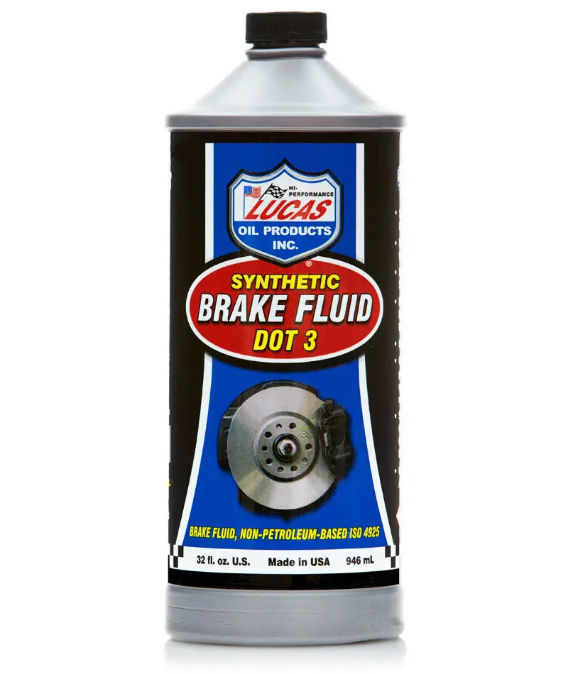 Lucas Synthetic Brake Fluid Dot 3, 1 Quart 1