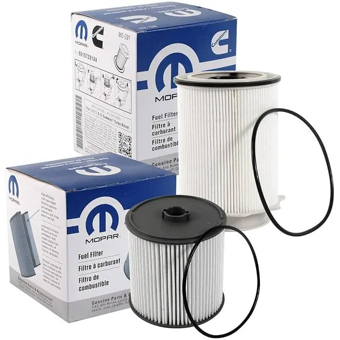 Mopar Fuel Filter Kit – Oem Set Of 2 – 68157291Aa, 68436631Aa – Fits 2019–2022 Ram 6.7L 1