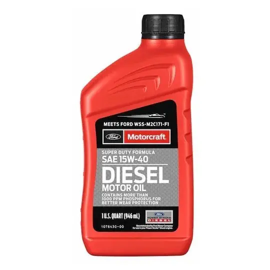 Motorcraft Heavy-Duty Motor Oil Diesel Sae 15W-40 1Qt 1