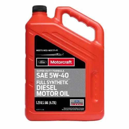Motorcraft Heavy-Duty Motor Oil Synthetic Diesel Sae 5W-40 5Qt 1