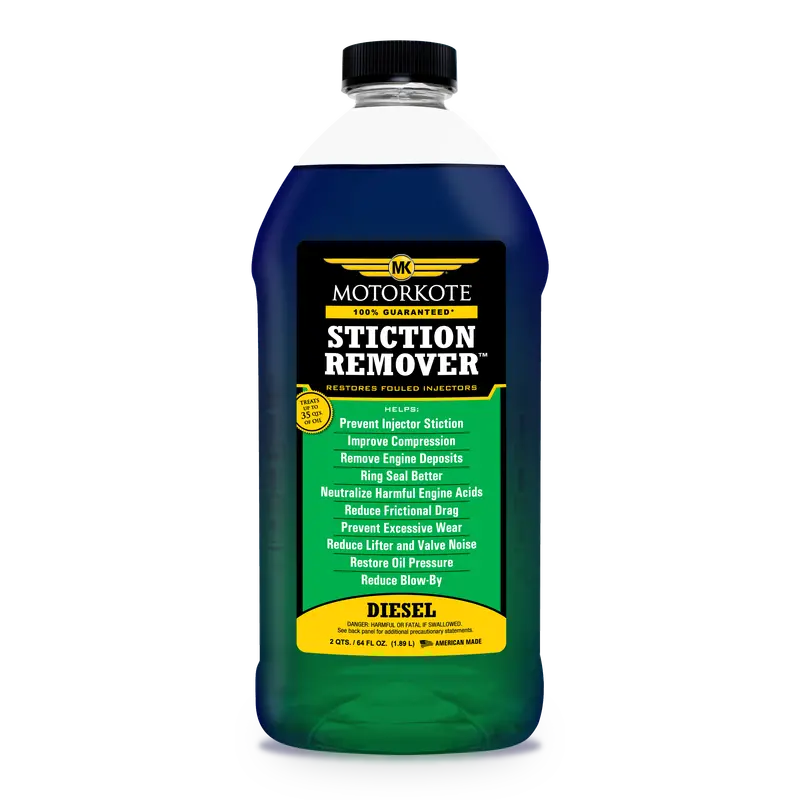 Motorkote Diesel Stiction Remover - Oil Side Injector Treatment 64 Oz 1