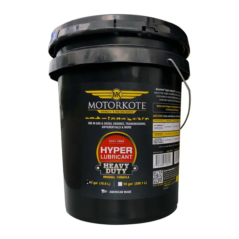 Motorkote Hyper Lubricant Engine Treatment 5 Gallon Pail W/ Pour Spout 1