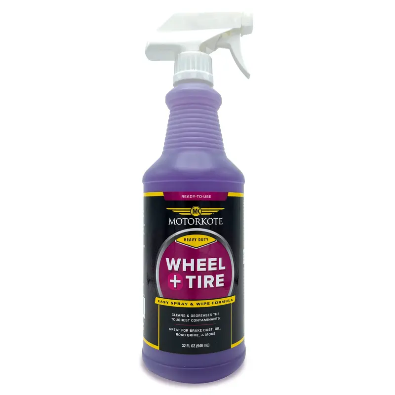 Motorkote Wheel + Tire Cleaner, Easy Spray & Wipe Formula 32 Oz Quart Size 1