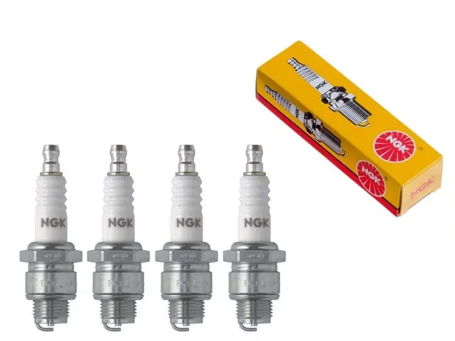 Ngk Spark Plug Set Series Land Rover 2.25 4 Cyl Petrol Bp5es 1
