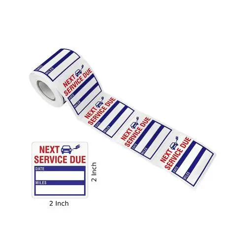 Oil Change Sticker_300 1