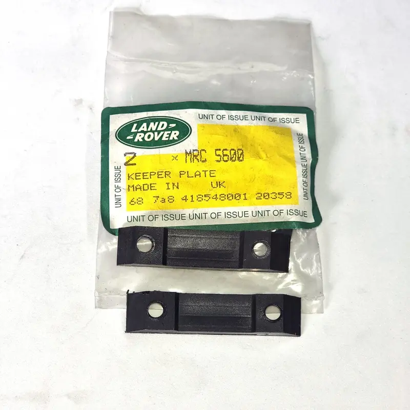 Pair Of Genuine Plate For Door Mirror Range Rover Classic Mrc5600 1