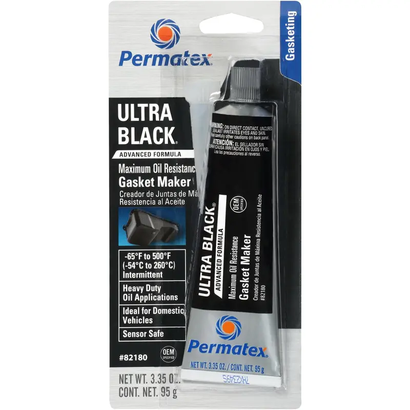 Permatex Gasket Maker Ultra Black Silicone 3Oz 1