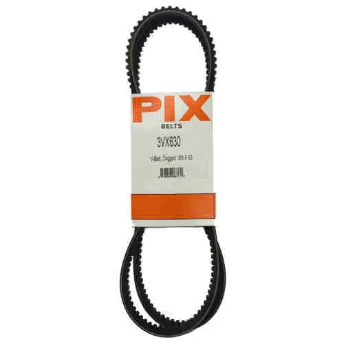 Pix 3H3vx630 Banded Cogged V-Belt 3/8 X 63" 1