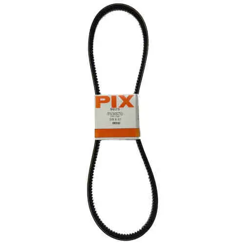 Pix 6H5vx670 Banded Cogged V-Belt 5/8 X 67 1