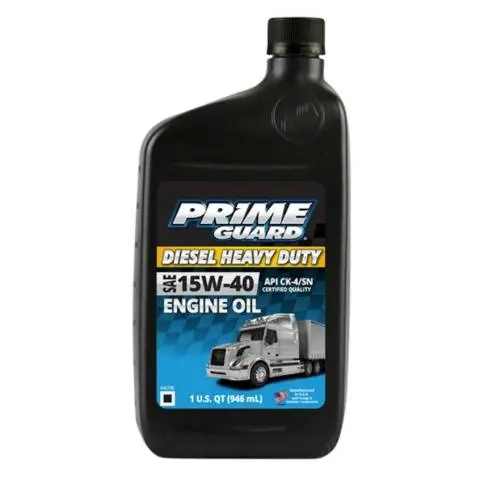 Prime Guard Heavy-Duty Motor Oil Sae 15W-40 Ck-4/Sn 1Qt 1
