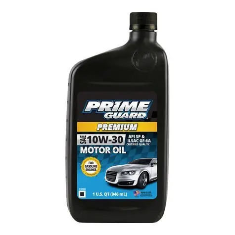 Prime Guard Motor Oil Synt - Blend Sae 10W-30 1Qt 1