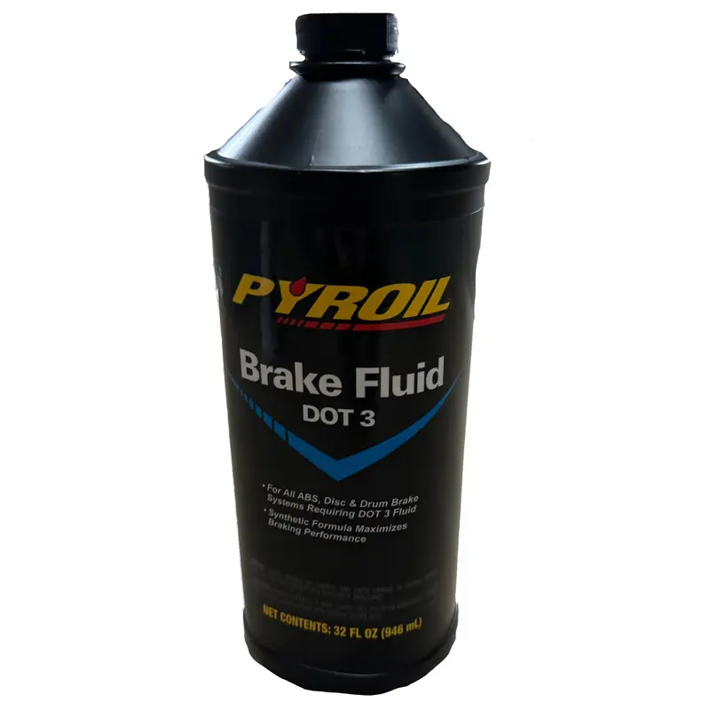Pyroil Brake Fluid Dot 3, 1 Quart 1