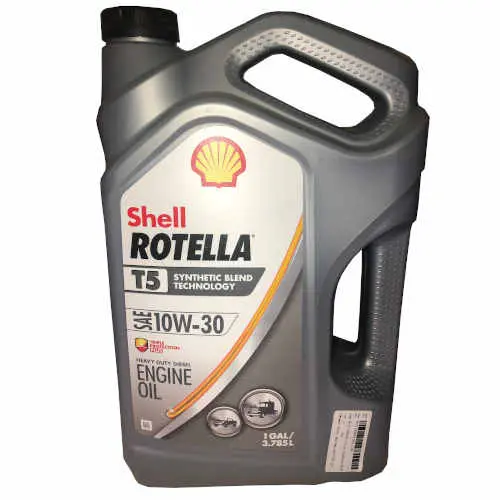 Rotella 10W30 Synthetic Blend T5, 1 Gallon 1
