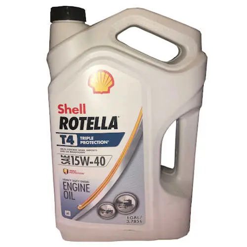 Shell Rotella 15W40 T4 Motor Oil, 1 Gal. 1