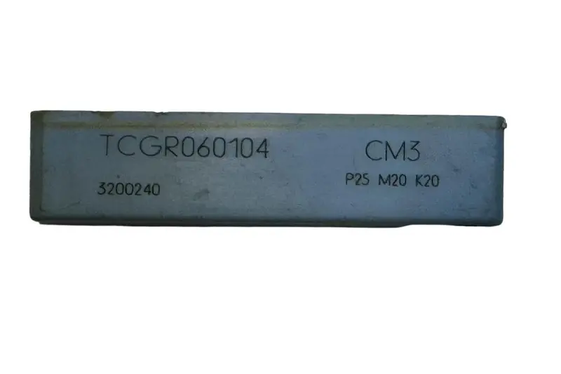 Tcgr060104   Cm3 Carbide Turning Insert - Box Of 7 1