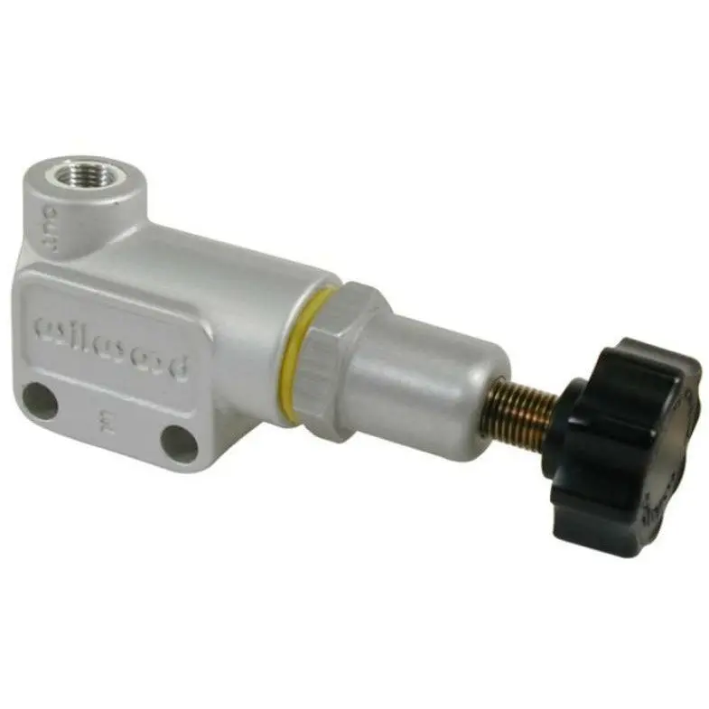 Wilwood Proportioning Valve - Knob Adjust M10x1 Bbf Inlet & Outlet 1