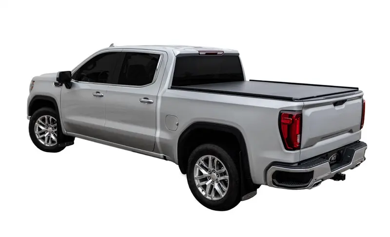 Adarac Aluminum Utility Rails – Matte Black Finish, Heavy-Duty Truck Bed System 1