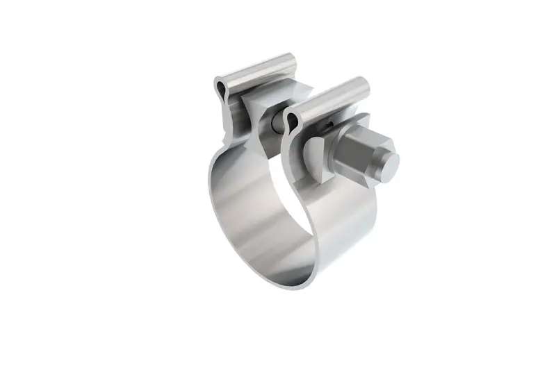 Borla Accuseal Single-Bolt Band Clamp – 2" T-304 Stainless Steel For Secure Exhaust Or Intake Connections 1