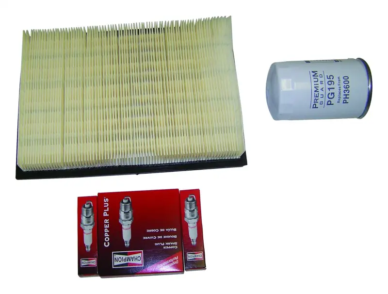 Crown Automotive Jeep Replacement Tk42 Tune-Up Kit; Incl. Air Filter/Oil Filter/Spark Plugs; 1