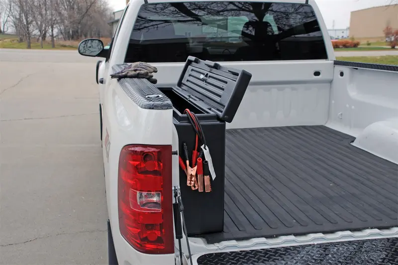 Dee Zee Specialty Series Wheel Well Toolbox – Dz95P, Compact Under-Fender Storage 1