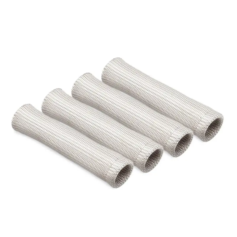 Design Engineering Protect-A-Boot Heat Shield Sleeves – 6" Length, Silver, 4-Pack 1
