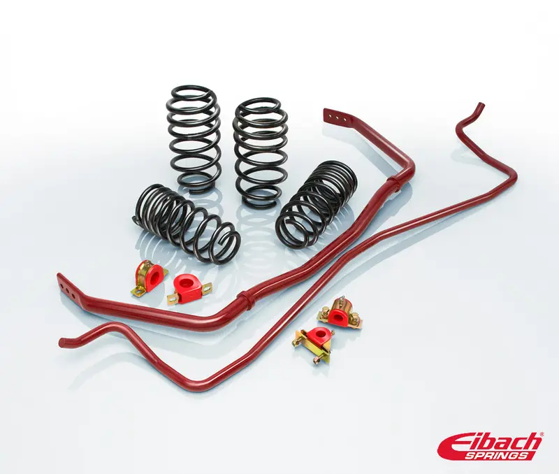 Eibach Pro-Kit Coil Spring And Sway Bar Combo – Lowering Suspension System (Part #8561.880) 1