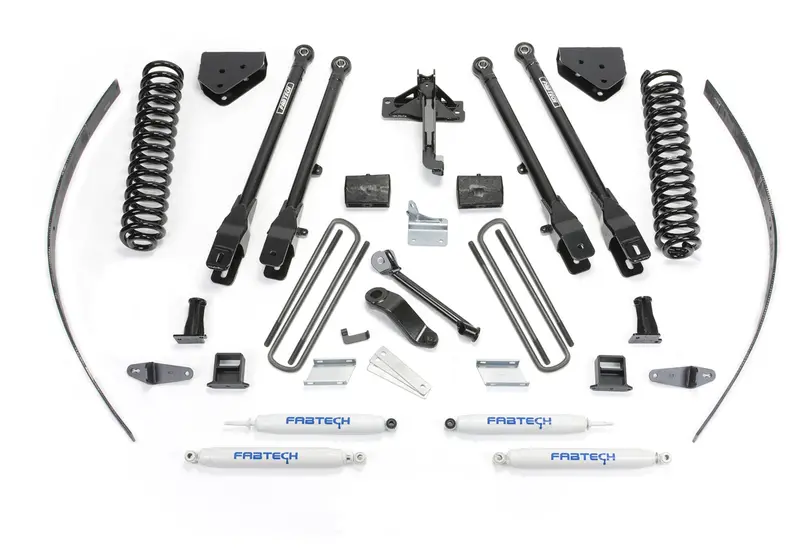 Fabtech K2126 Four-Link Suspension Lift System – Off-Road Performance Kit 1