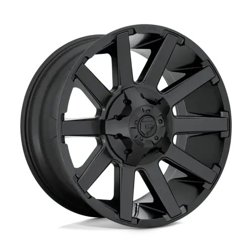 Fuel 1Pc D43720907050 D437 20X9 5X5.5/150 S-Blk 01Mm 1