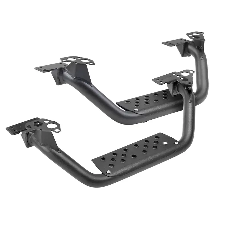 Go Rhino D6410000T 4-Inch Drop Step Kit – Textured Powder-Coated Pair For Dominator Xtreme D6 1