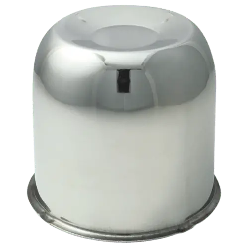 Gorilla Automotive Stainless Steel Hub Covers – 4.25-Inch Center Bore, Bulk Pack 1