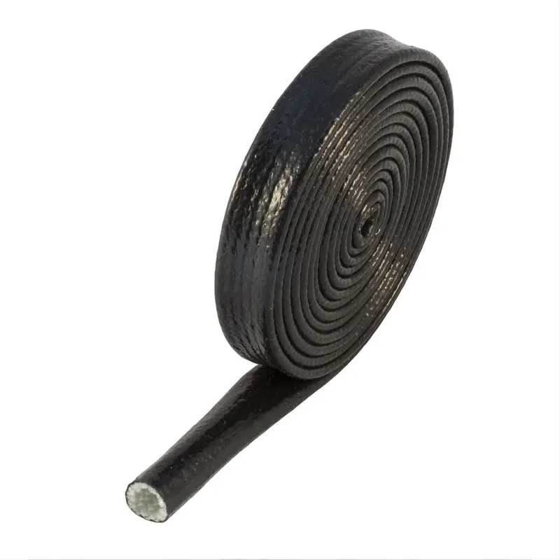 Heatshield Products 210044 Fire Shield Sleeve Black 3/4 In Id X 3 Ft Roll 1