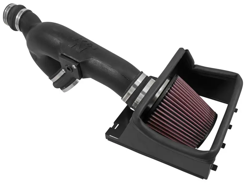 K&N Cold Air Intake Kit – High-Performance Engine Air System With Reusable Filter 1