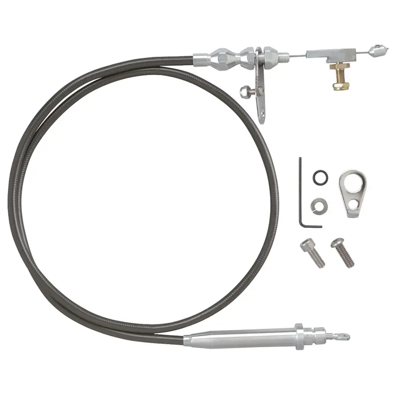 Lokar Kd-20C6Bld Automatic Transmission Kickdown Cable – Chrome-Plated 1