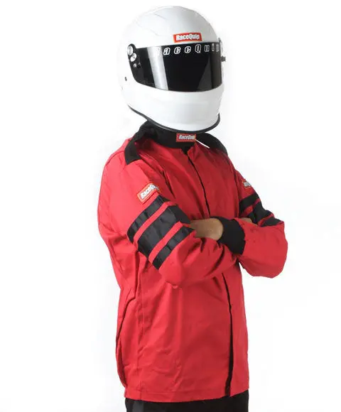 Racequip 111017 Red Single-Layer Fire Jacket – Xx-Large 1