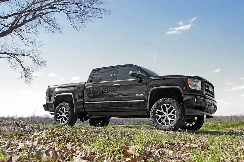 Rough Country 6-Inch Gm Lift Kit – Includes N3 Struts, V2 Monotube Shocks, And Aluminum Components For 2014–2018 Silverado/Sierra 1500 4Wd 1