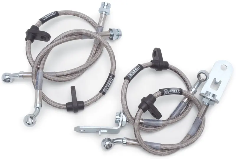 Russell Street-Legal Stainless Steel Brake Line Kit – Dot-Compliant Assembly (Part #688460) 1